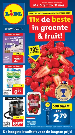 Catalogus van Lidl in Mijdrecht | Onze beste koopjes | 2025-05-01T00:00:00.000Z - 2025-05-11T00:00:00.000Z