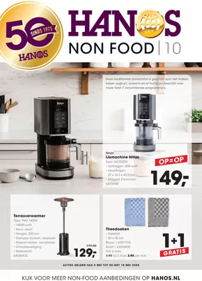 Catalogus van HANOS | HANOS Courant 10 Non-food | 2025-05-04T00:00:00.000Z - 2025-05-18T00:00:00.000Z