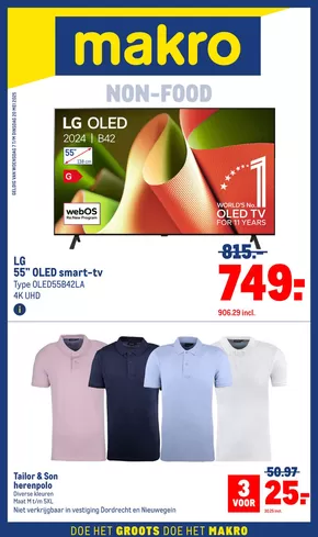 Catalogus van Makro | Grote selectie aanbiedingen | 2025-05-07T00:00:00.000Z - 2025-05-20T00:00:00.000Z
