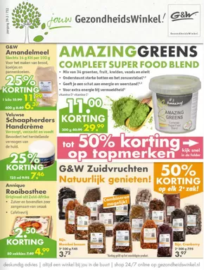 Catalogus van Gezond & Wel in Heerlen | Amazinggreens | 2025-05-05T00:00:00.000Z - 2025-05-31T00:00:00.000Z