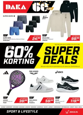 Catalogus van Daka Sport | Super Deals | 2025-05-07T00:00:00.000Z - 2025-05-11T00:00:00.000Z