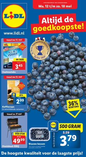 Catalogus van Lidl in Den Haag | Aantrekkelijke speciale aanbiedingen voor iedereen | 2025-05-08T00:00:00.000Z - 2025-05-18T00:00:00.000Z