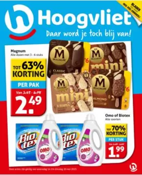 Catalogus van Hoogvliet in Hekelingen | Hoogvliet Aanbiedingen | 2025-05-14T00:00:00.000Z - 2025-05-20T00:00:00.000Z