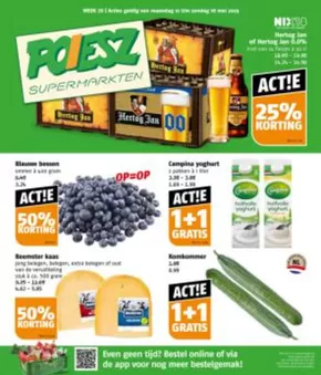 Catalogus van Poiesz in Heeg | Geweldig aanbod voor koopjesjagers | 2025-05-11T00:00:00.000Z - 2025-05-18T00:00:00.000Z