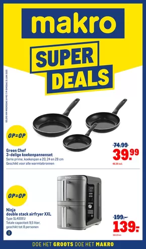 Catalogus van Makro | Superdeals | 2025-05-14T00:00:00.000Z - 2025-06-15T00:00:00.000Z