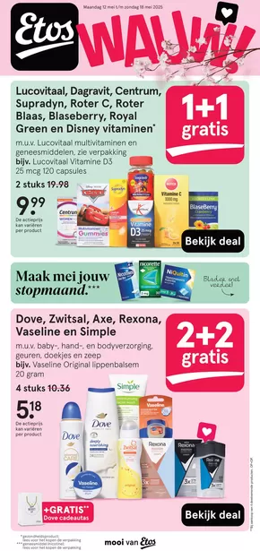 Catalogus van Etos in Amsterdam | Etos folder | 2025-05-12T00:00:00.000Z - 2025-05-18T00:00:00.000Z