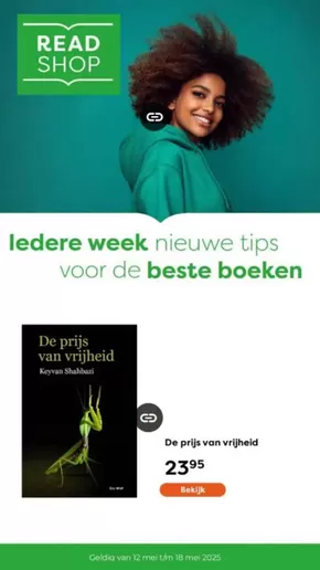 Catalogus van The Read Shop | Ledere week nieuwe tips voor de beste boeken | 2025-05-12T00:00:00.000Z - 2025-05-18T00:00:00.000Z