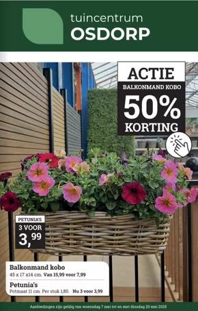 Catalogus van Tuinmaximaal | 50% Korting  | 2025-05-12T00:00:00.000Z - 2025-05-20T00:00:00.000Z