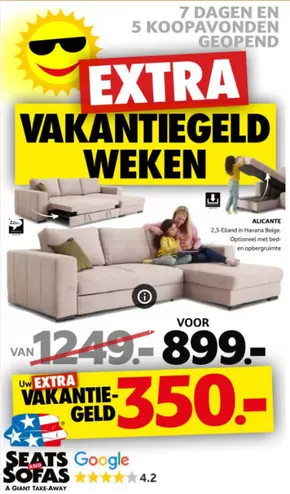 Catalogus van Seats and Sofas in Heerlen | Extra vakantiegeld weken | 2025-05-12T00:00:00.000Z - 2025-06-09T00:00:00.000Z