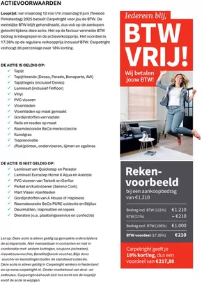 Btw vrij!