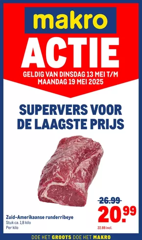 Catalogus van Makro in Eindhoven | Versdeals | 2025-05-13T00:00:00.000Z - 2025-05-19T00:00:00.000Z