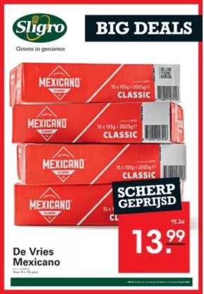 Catalogus van Sligro in Zwolle | Topdeals en kortingen | 2025-05-13T00:00:00.000Z - 2025-05-27T00:00:00.000Z