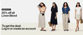 Catalogus van Pieces in Maastricht | 20% off all Linen Blend | 2025-05-13T00:00:00.000Z - 2025-05-27T00:00:00.000Z