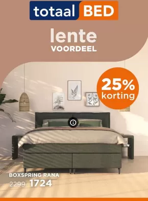 Catalogus van TotaalBED in Utrecht | 25% Korting | 2025-05-13T00:00:00.000Z - 2025-05-17T00:00:00.000Z
