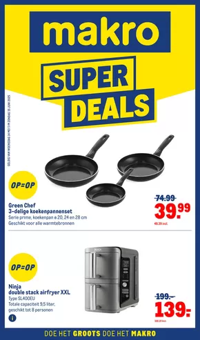 Catalogus van Makro in Eindhoven | Superdeals | 2025-05-14T00:00:00.000Z - 2025-06-15T00:00:00.000Z