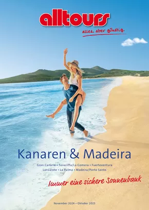Catalogus van Alltours in Lauwersoog | Kanaren & Madeira | 2025-05-14T00:00:00.000Z - 2025-10-31T00:00:00.000Z