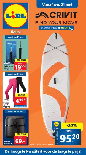 Catalogus van Lidl in Wormerveer | Ontdek aantrekkelijke aanbiedingen | 2025-05-15T00:00:00.000Z - 2025-05-27T00:00:00.000Z