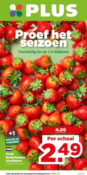 Catalogus van Plus in Heusden | Bespaar nu met onze deals | 2025-05-21T00:00:00.000Z - 2025-06-03T00:00:00.000Z