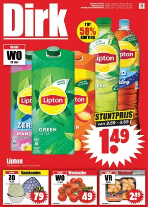 Catalogus van Dirk in Rotterdam | Bespaar nu met onze deals | 2025-05-21T00:00:00.000Z - 2025-05-27T00:00:00.000Z