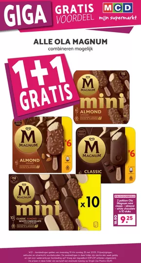 Catalogus van MCD Supermarkt | Actuele koopjes en aanbiedingen | 2025-05-19T00:00:00.000Z - 2025-05-25T00:00:00.000Z