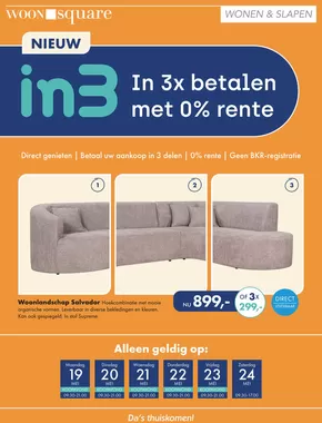 Catalogus van Woonsquare in Heerlen | Woonsquare folder | 2025-05-19T00:00:00.000Z - 2025-05-24T00:00:00.000Z