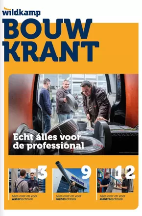 Catalogus van Wildkamp in Emmeloord | Bouw Krant | 2025-05-19T00:00:00.000Z - 2025-08-31T00:00:00.000Z