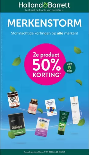 Catalogus van Holland & Barrett in Dreumel | Merkenstorm | 2025-05-19T00:00:00.000Z - 2025-05-25T00:00:00.000Z