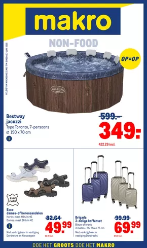 Catalogus van Makro in Maastricht | Non-Food | 2025-05-21T00:00:00.000Z - 2025-06-03T00:00:00.000Z
