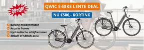 Catalogus van Halfords | Qwic e-bike lente deal | 2025-05-21T00:00:00.000Z - 2025-06-04T00:00:00.000Z