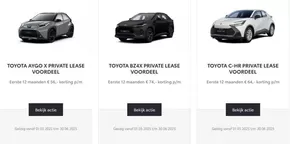 Catalogus van Toyota in Gaanderen | Toyota aygo x private lease voordeel | 2025-05-21T00:00:00.000Z - 2025-06-30T00:00:00.000Z