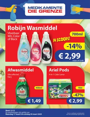 Catalogus van Medikamente die grenze in Roermond | Folder Week 12 2025 | 2025-05-12T00:00:00.000Z - 2025-05-25T00:00:00.000Z