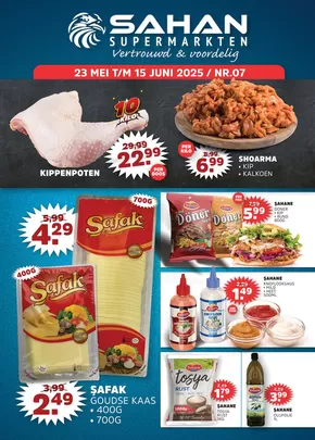 Sahan Supermarkten folder