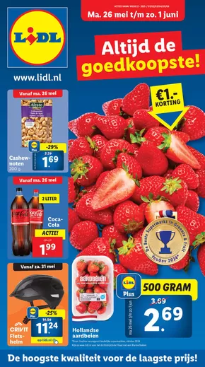 Catalogus van Lidl | Onze beste aanbiedingen voor u | 2025-05-22T00:00:00.000Z - 2025-06-01T00:00:00.000Z
