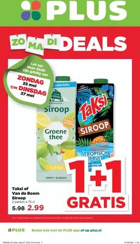 Catalogus van Plus in Leersum | Geweldig aanbod voor koopjesjagers | 2025-05-25T00:00:00.000Z - 2025-05-27T00:00:00.000Z