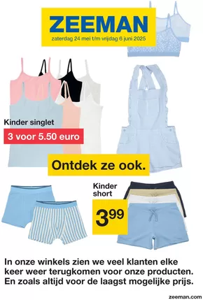 Catalogus van Zeeman in Gorredijk | Zeeman folder | 2025-05-24T00:00:00.000Z - 2025-06-06T00:00:00.000Z
