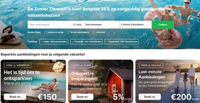 Catalogus van Belvilla | De Zomer Timeout is hier! Bespaar 25% op zorgvuldig geselecteerde vakantiehuizen | 2025-06-09T00:00:00.000Z - 2025-06-23T00:00:00.000Z