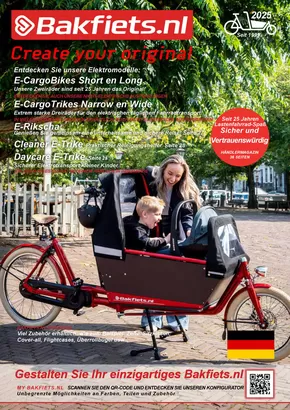 Catalogus van Bakfiets.nl in Schiermonnikoog | 25BakfietsDU Web | 2025-01-01T00:00:00.000Z - 2025-12-31T00:00:00.000Z