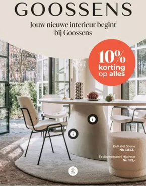 Catalogus van Goossens in Cruquius | 10% korting op alles | 2025-05-28T00:00:00.000Z - 2025-06-22T00:00:00.000Z