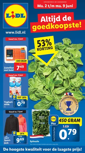Catalogus van Lidl in Barendrecht | Actuele speciale acties | 2025-05-29T00:00:00.000Z - 2025-06-08T00:00:00.000Z