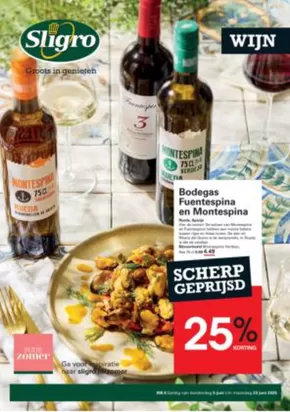 Catalogus van Sligro in Arnhem | Onze beste aanbiedingen voor u | 2025-06-05T00:00:00.000Z - 2025-06-23T00:00:00.000Z