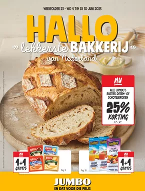 Catalogus van Jumbo in Burgum | Aantrekkelijke speciale aanbiedingen voor iedereen | 2025-06-04T00:00:00.000Z - 2025-06-10T00:00:00.000Z