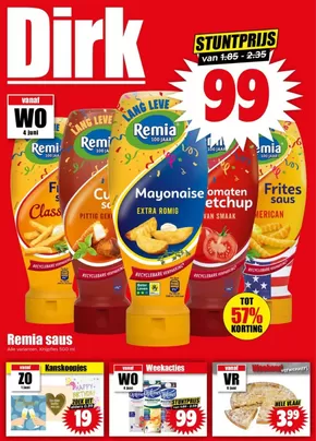 Catalogus van Dirk in Amsterdam | Exclusieve deals en koopjes | 2025-06-04T00:00:00.000Z - 2025-06-10T00:00:00.000Z