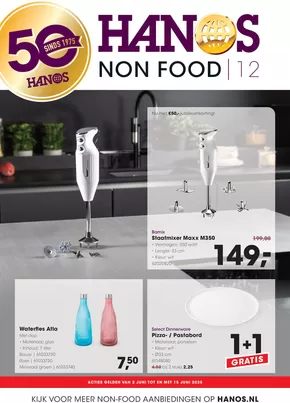 Catalogus van HANOS in Nes (Ameland) | HANOS Courant 12 Non-food | 2025-06-01T00:00:00.000Z - 2025-06-15T00:00:00.000Z