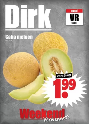 Catalogus van Dirk in Amsterdam | Bespaar nu met onze deals | 2025-06-06T00:00:00.000Z - 2025-06-08T00:00:00.000Z