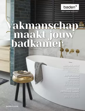 Catalogus van Badenplus in Rijssen | Vakmanschap maakt jouw badkamer | 2025-06-03T00:00:00.000Z - 2025-07-13T00:00:00.000Z