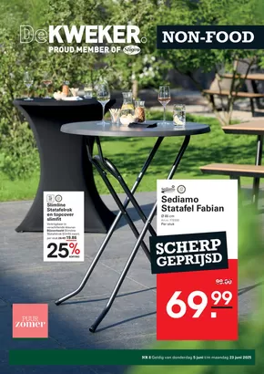 Catalogus van De Kweker in Haarlem | Non - Food | 2025-06-04T00:00:00.000Z - 2025-06-23T00:00:00.000Z