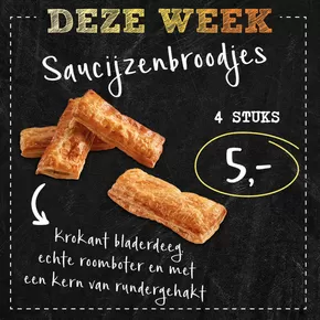 Catalogus van Bakkerij 't Stoepje in Grave | Topaanbiedingen voor slimme spaarders | 2025-06-05T00:00:00.000Z - 2025-06-19T00:00:00.000Z