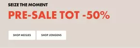 Pre-sale tot -50%