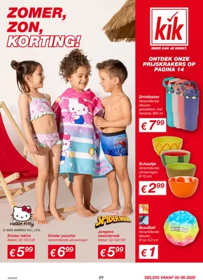 Catalogus van Kik | KiK Textilien und Non Food GmbH (NL) | 2025-06-02T00:00:00.000Z - 2025-06-30T00:00:00.000Z