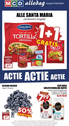 Catalogus van MCD Supermarkt in Nieuwerkerk aan den IJssel | Geweldig aanbod voor koopjesjagers | 2025-06-09T00:00:00.000Z - 2025-06-15T00:00:00.000Z